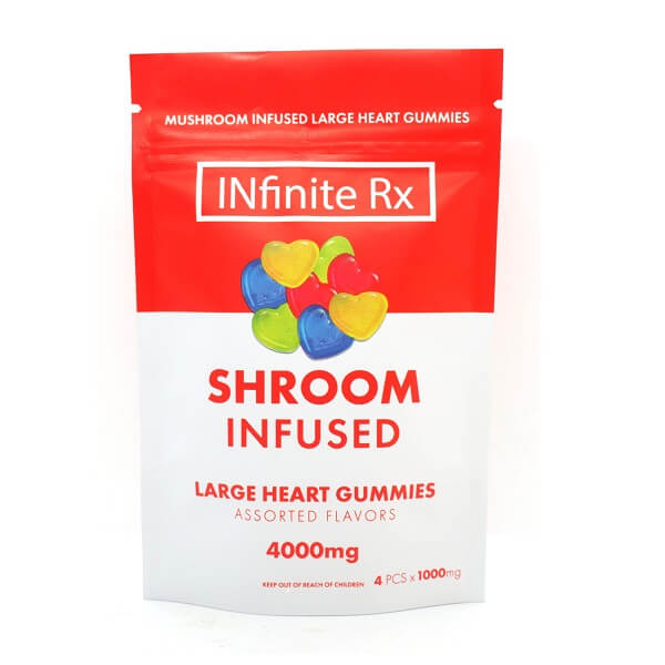 INfinite Rx Shroom Infused Large Heart Gummies
